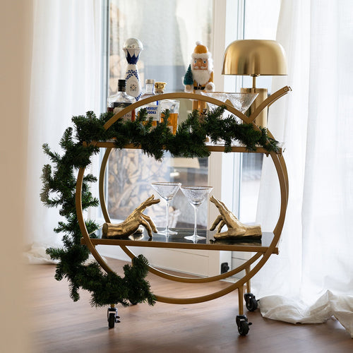 Kare Design Dienbladtafel Loft Messing - vtwonen shop