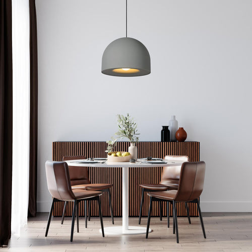 Lucide hanglamp AKRON - 1xE27 - Grijs