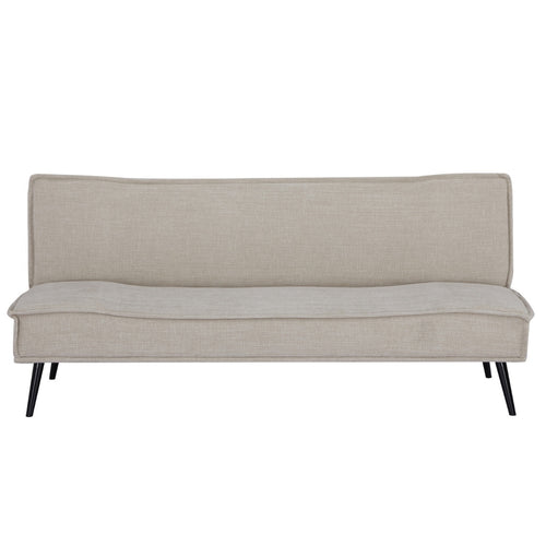 Giga Meubel Slaapbank Mali - Beige Stof - 181x83x81cm