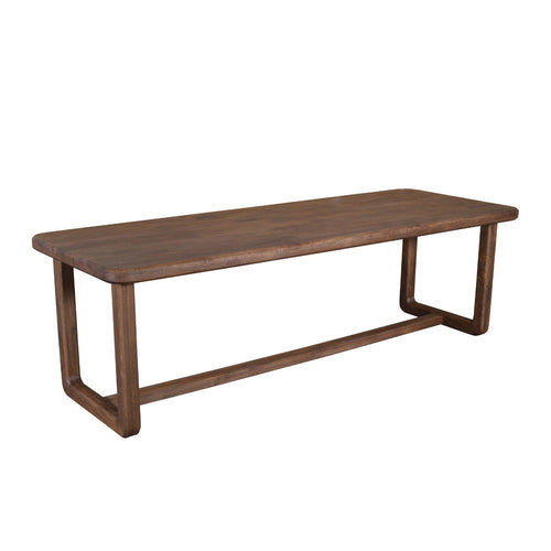 DÉJA Living Eettafel Loja - Rechthoek Donkerbruin Mangohout - 250x90x76cm - vtwonen shop