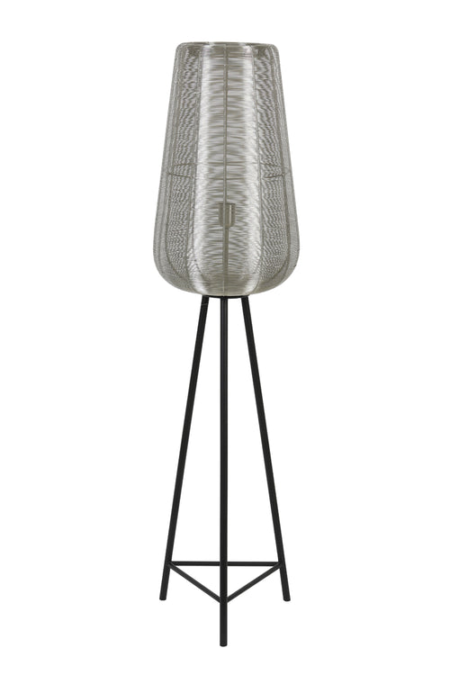 Light & Living vloerlamp ADETA - Ø37x147cm - zilver - vtwonen shop