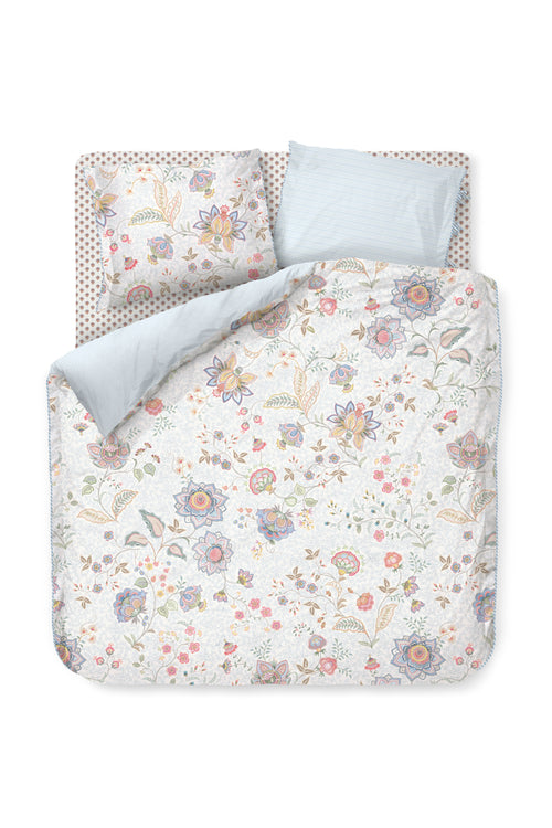 Pip Studio  Mumbai Morning - 260 x 200/220 cm - Licht blauw