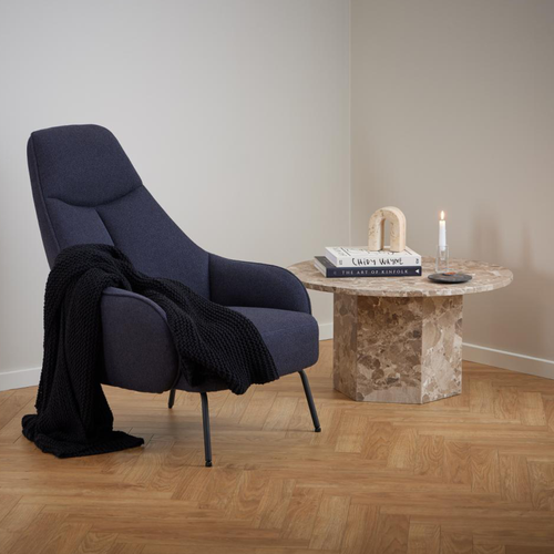 Rebellenclub Fauteuil Doba - Donkerblauw