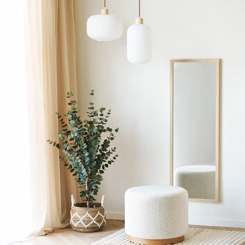 Artichok Joke Wandspiegel Met Houten Frame - 110 x 45 cm - vtwonen shop