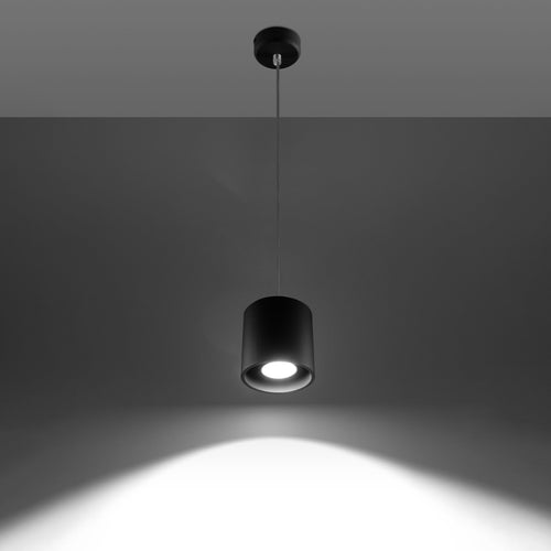 Sollux Lighting Hanglamp ORBIS 1 zwart - 10x10x110cm
