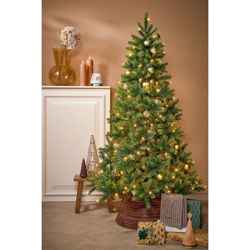 House of Seasons Kerstballen Set - 60 Stuks - Ø7 cm - Onbreekbaar - Lichtgroen