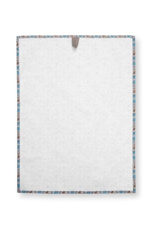 Pip Studio Theedoek - Blooming Tales - Khaki - Set van 2