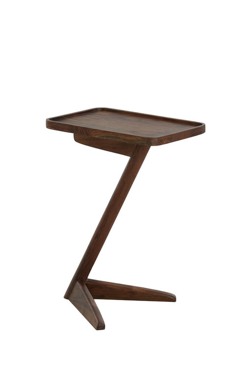 Light & Living tafel  - bruin - 45x42x63 cm