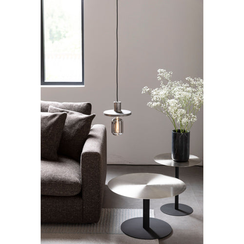 Zuiver Snow Brushed Bijzettafel Zilver - vtwonen shop