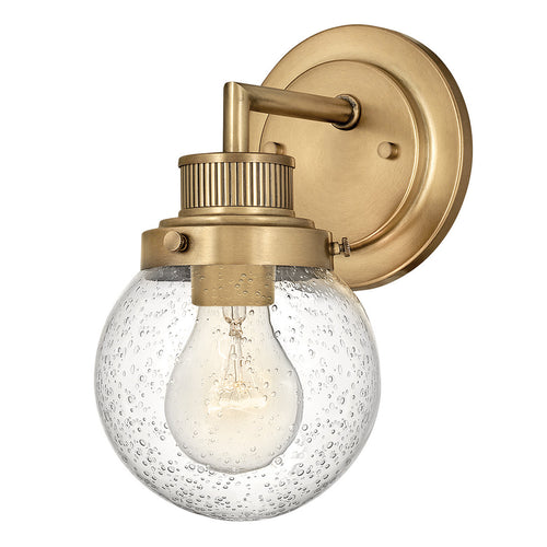 Elstead Hinkley Poppy Badkamer Wandlamp Heritage Messing, IP44