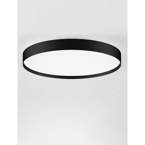Nova Luce ROI Inbouw plafondlamp Sandy Black Triac dimbare LED 48W 3724lm 2700-3000K CCT