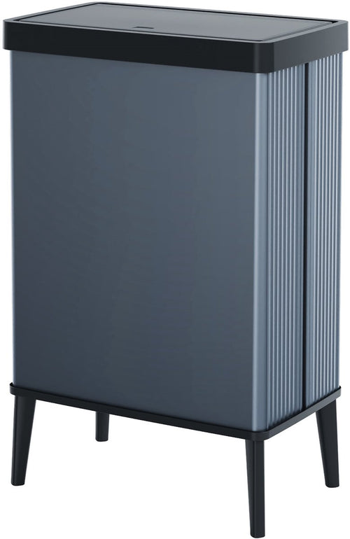 Curver Verto High - Prullenbak 54L - Grijs Blauw - 44x27x69cm - vtwonen shop