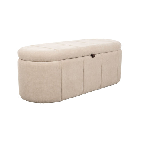 Zuiver Puffy Opbergbank Beige L