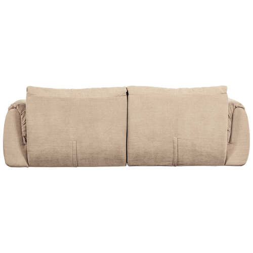 WOOOD 2-zits bank Baggy - Geweven Chenille - Zand - 81x228x102 - vtwonen shop