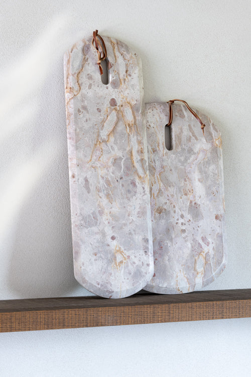 J-Line snijplank Rechthoek Marmer - steen - beige - small - vtwonen shop