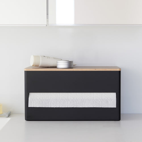 Yamazaki Keukenrolhouder - Rin - Zwart - vtwonen shop