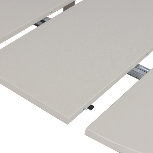 WOOOD uitschuifbare eettafel rond 120Ø cm Janne - Eiken - Dakargrau - vtwonen shop