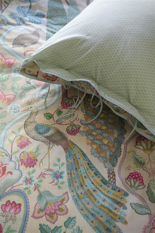 Pip Studio dekbedovertrek Pavoni - 140x200/220 cm - gebroken wit - vtwonen shop