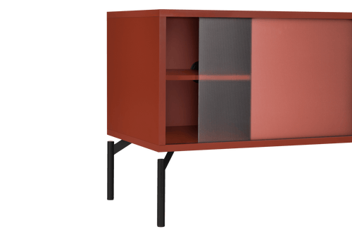 noo.ma MET Mini TV-standaard - Terracotta Blush - vtwonen shop