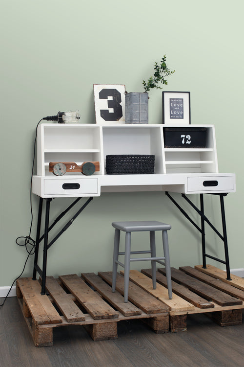 ESTAhome behang effen mintgroen - 53 cm x 10.05 m - 138923