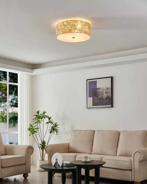 EGLO plafondlamp Viserbella - e27 - ø 47 cm - champagne/goud - vtwonen shop