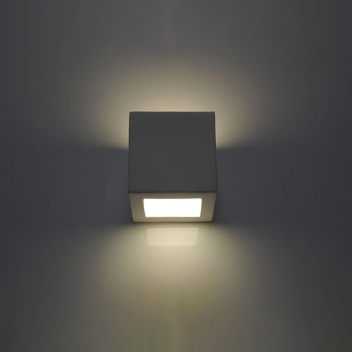 Sollux Lighting Wandlamp keramiek LEO - 14x14x14cm