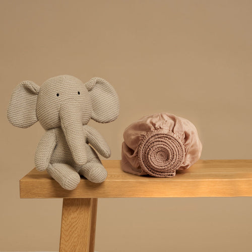 Coco & Cici - Tencel Twill Hoeslaken 60 x 120 cm - 1 Persoons Beddengoed - Kinderbeddengoed - Lyocell - Hypoallergeen & Extra Zacht - Peach - vtwonen shop