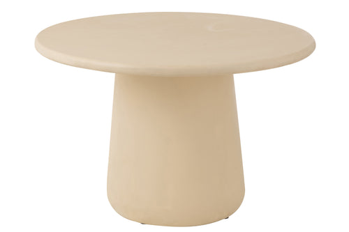 J-Line tafel Ram - hout - beige
