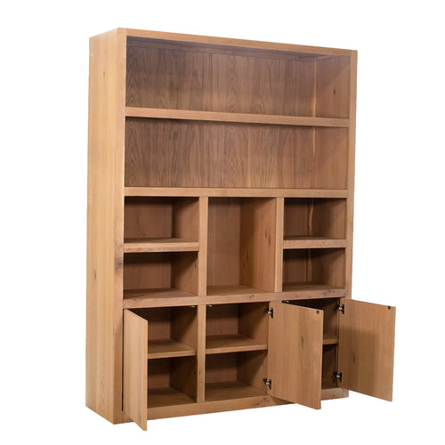 DÉJA Living Wandkast Liam - Naturel Eikenhout - 160x46x220cm - vtwonen shop