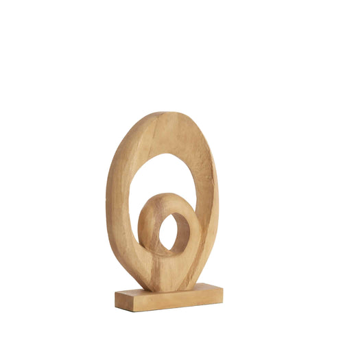 Light & Living ornament RANDA - bruin - 30x9x46cm - vtwonen shop