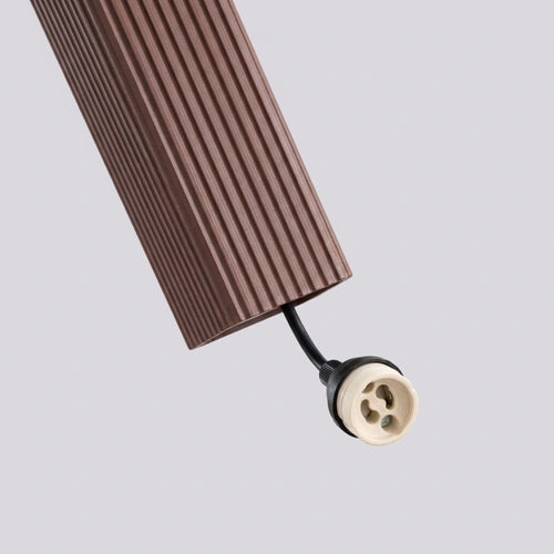 Sollux Lighting Hanglamp RAYO 3L bruin - 45x6x98cm