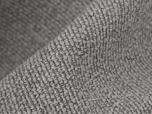 LaMiaSofa 3-zits bank Ravenna - bouclé - lichtgrijs - 255x90x77