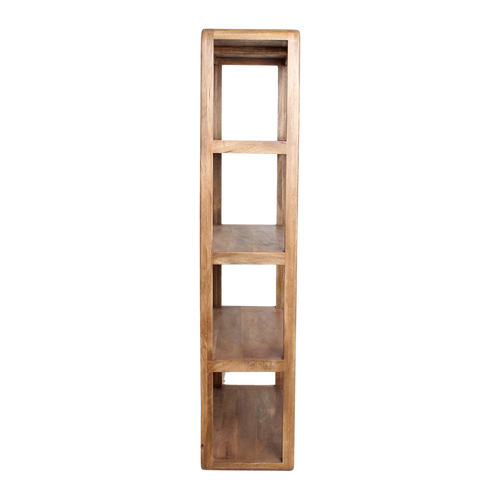 Raw materials opbergrek Bullnose - bruin - 100x38x177 cm