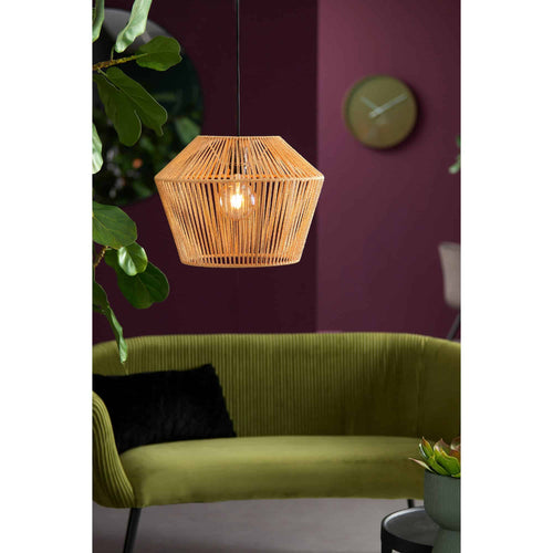 Light & Living hanglamp Caspian - wit - Ø40cm - vtwonen shop