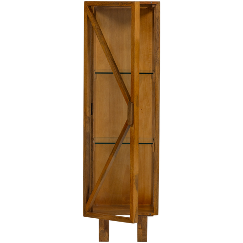 WOOOD kast 1-deurs Kella - Mango Hout - Naturel - 137x40x39 - vtwonen shop