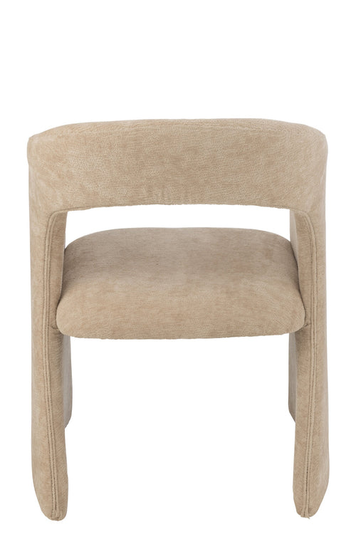 J-Line stoel Anise - textiel - beige