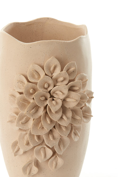 Light & Living vaas AMIATA - 23x19x35.5cm - wit - vtwonen shop