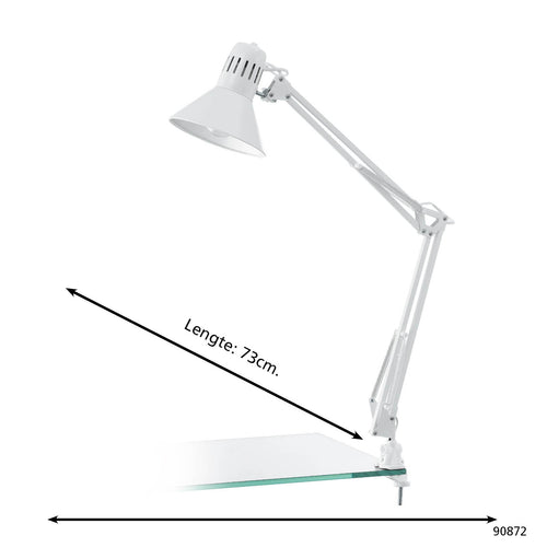 EGLO tafellamp Firmo - e27 - 73 cm - wit - vtwonen shop