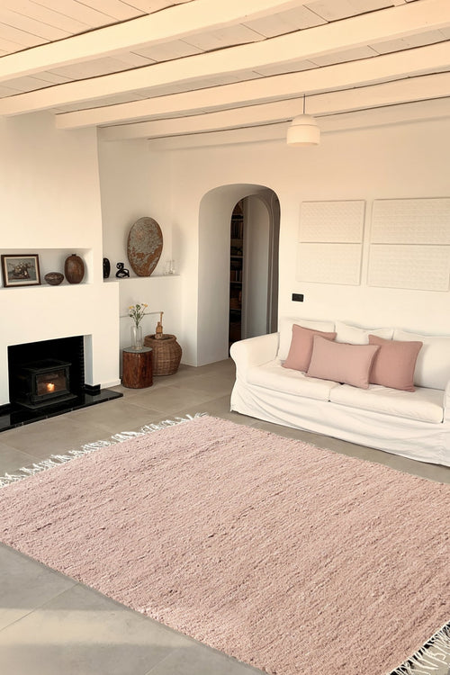 AFK Living vloerkleed Amalia - handgemaakt - Gerecycled katoen - 140 x 200 cm - vtwonen shop