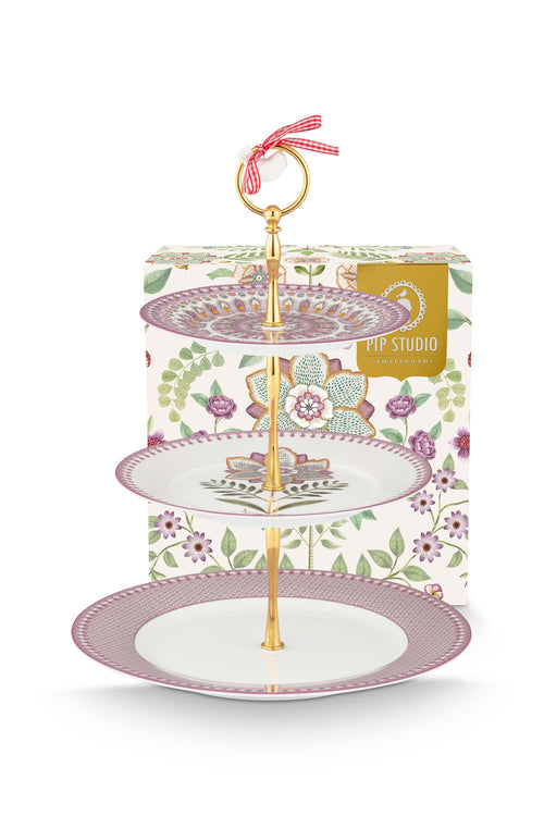 Pip Studio Etagere 3 laags - Lily&Lotus - Lila