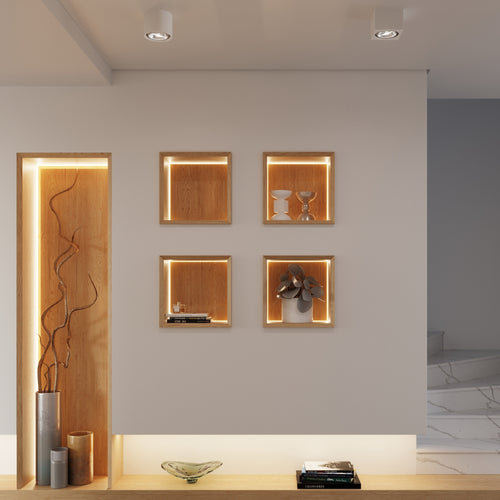 Sollux Lighting Wandlamp keramiek KALU - 14,5x14,5x14cm