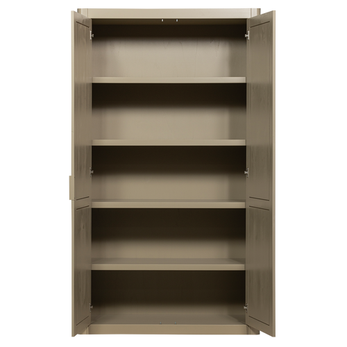 WOOOD opbergkast Gunnar - Grenen - Mud - 217x120x48