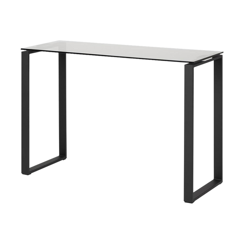 Lisomme Rolf glazen sidetable - met zwart onderstel - 110 x 76 cm - vtwonen shop