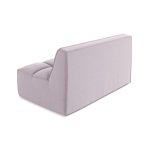 LaMiaSofa Tweezits modulaire bank Belluno - velours - lavendel - 160x93x75