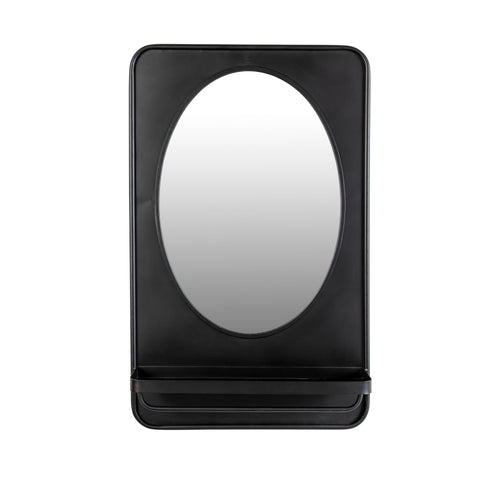 Housecraft Living Pascal Spiegel Wandplank M - Zwart - vtwonen shop