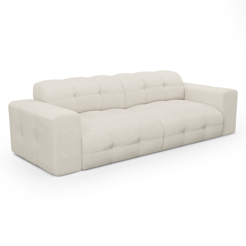 Sia Home - 4-zitsbanken MAEL - Krul - Crème - 230cm - vtwonen shop