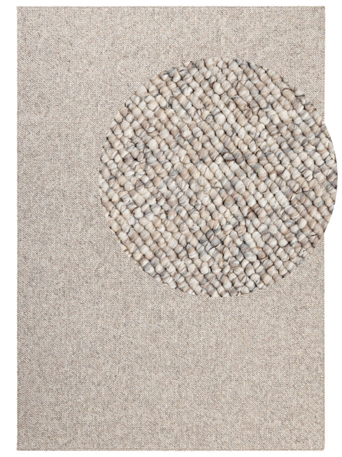 Elle Decoration Rocco Wool-Look Rug Rocco Cream Multicolor 120x170 cm