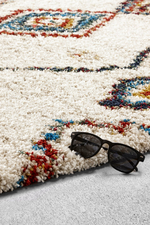 AFK Living vloerkleed Native - shaggy - veelkleurig - 200 x 290 cm - vtwonen shop