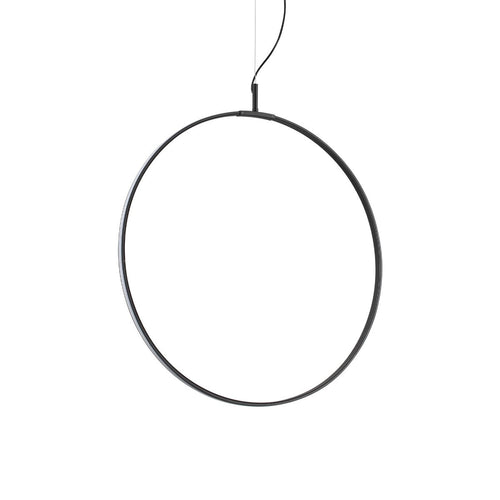 Ideal Lux CIRCUS Geïntegreerde LED-plafondlamp, 60 cm, zwart, 3000 K
