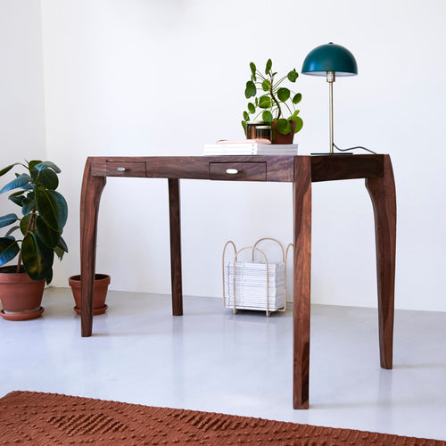 Tikamoon Bureau van massief palissander - Naturel - vtwonen shop